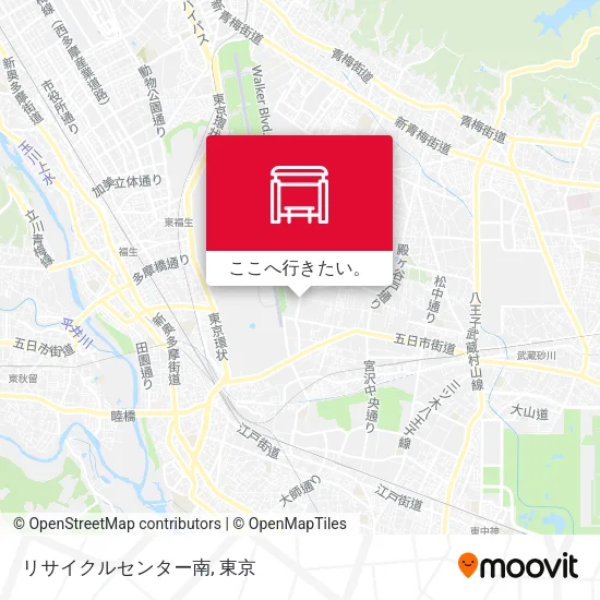 リサイクルセンター南地図