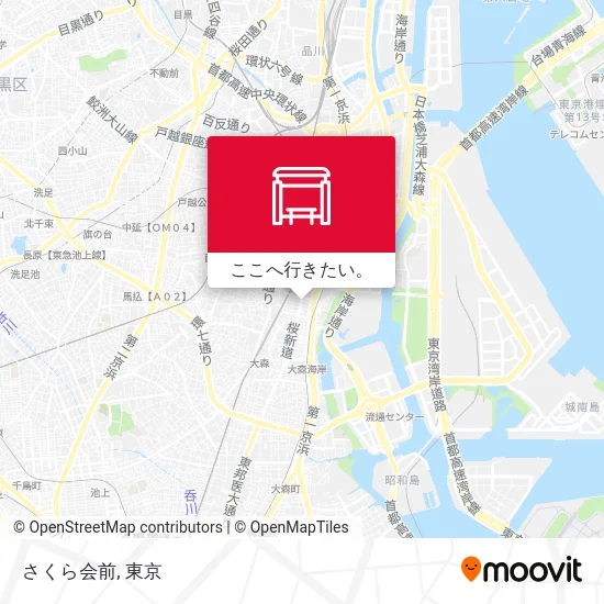 さくら会前地図