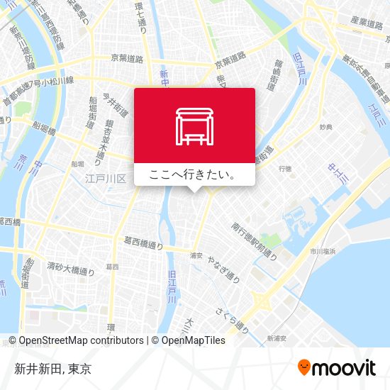 新井新田地図