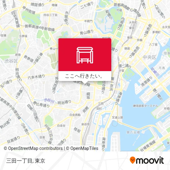 三田一丁目地図