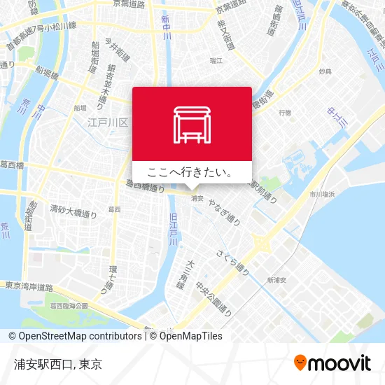 浦安駅西口地図