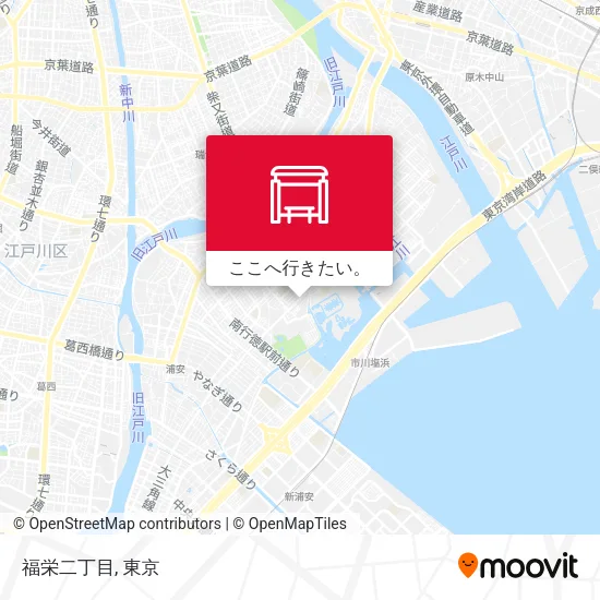 福栄二丁目地図