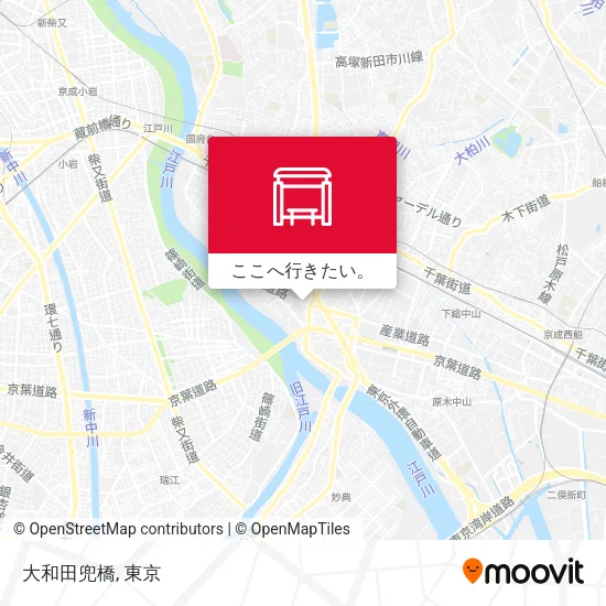 大和田兜橋地図