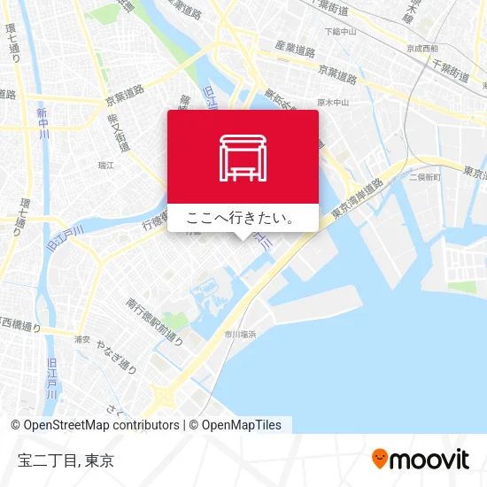 宝二丁目地図