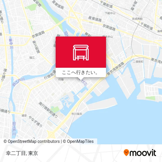幸二丁目地図