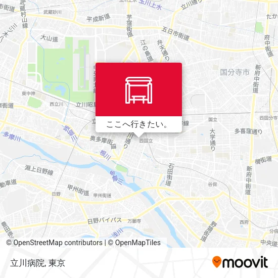 立川病院地図