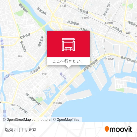 塩焼四丁目地図