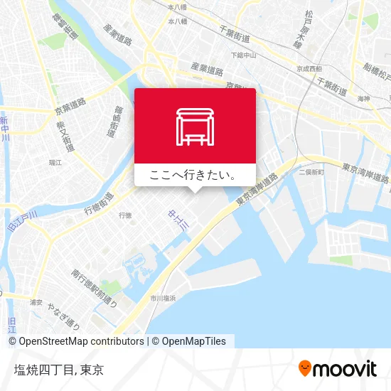 塩焼四丁目地図