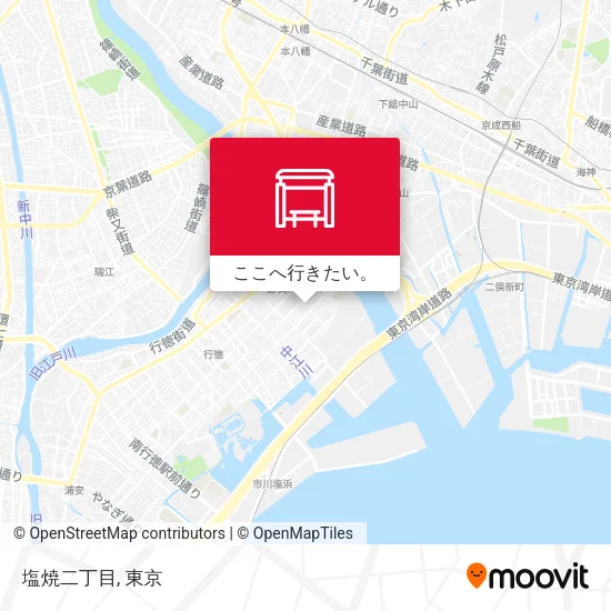 塩焼二丁目地図