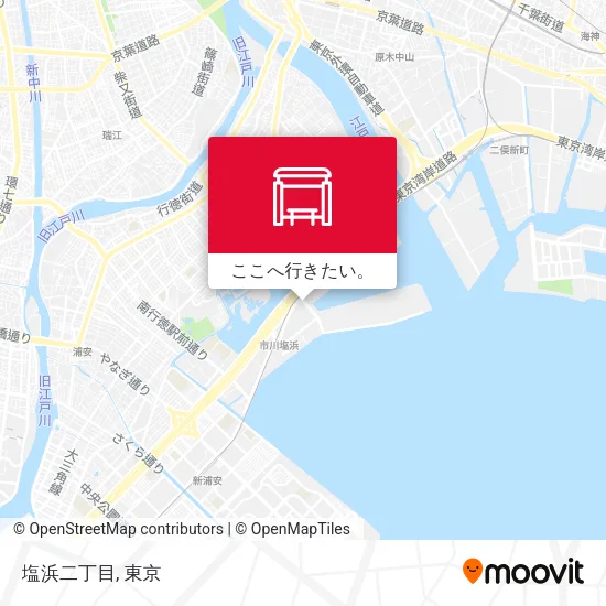 塩浜二丁目地図