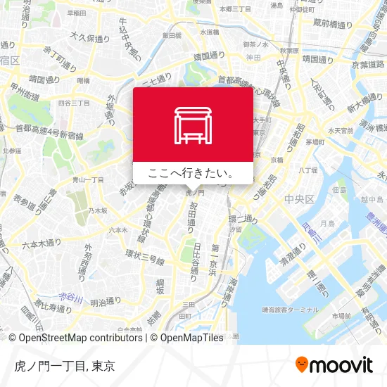 虎ノ門一丁目地図