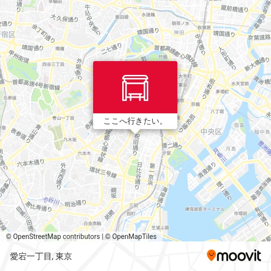 愛宕一丁目地図