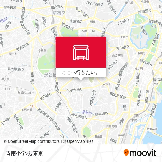 青南小学校地図