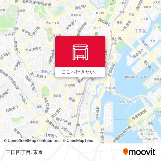 三田四丁目地図