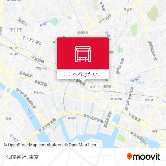 浅間神社地図