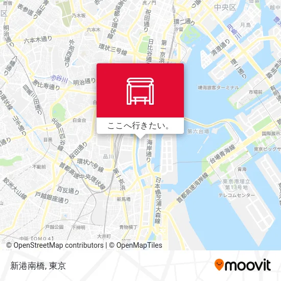 新港南橋地図