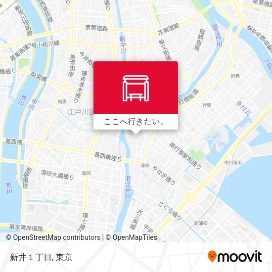 新井１丁目地図