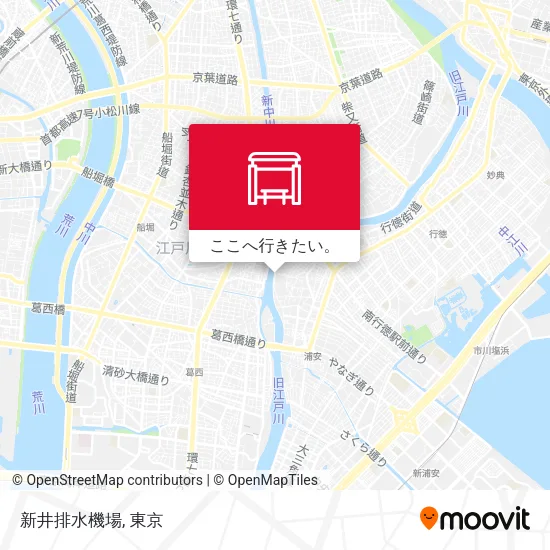 新井排水機場地図