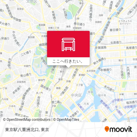 東京駅八重洲北口地図
