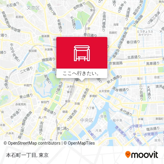 本石町一丁目地図