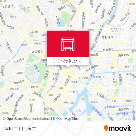 室町二丁目地図