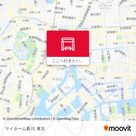 マイホーム新川地図