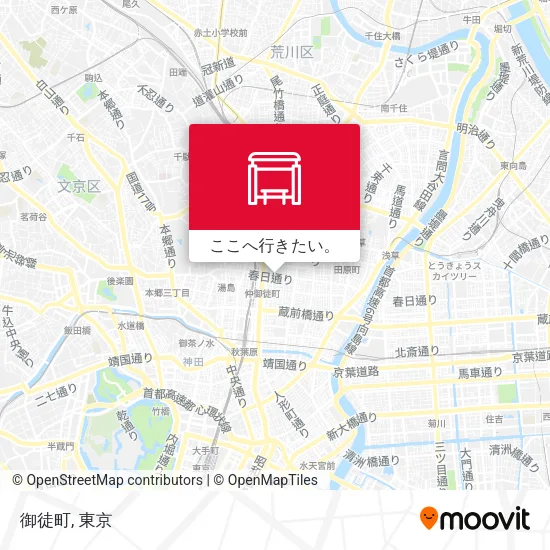 御徒町地図