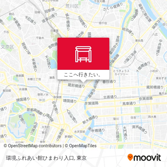 環境ふれあい館ひまわり入口地図