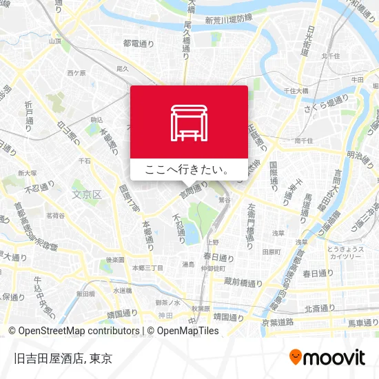 旧吉田屋酒店地図