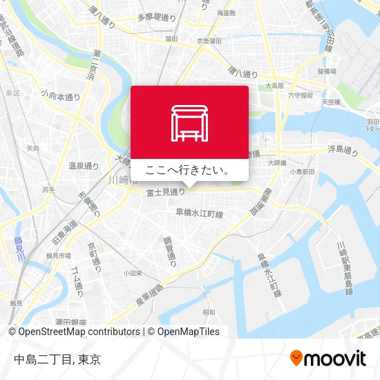 中島二丁目地図