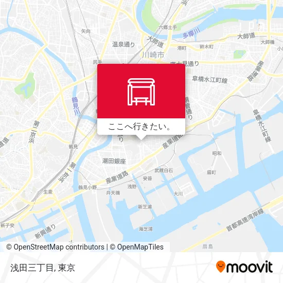 浅田三丁目地図