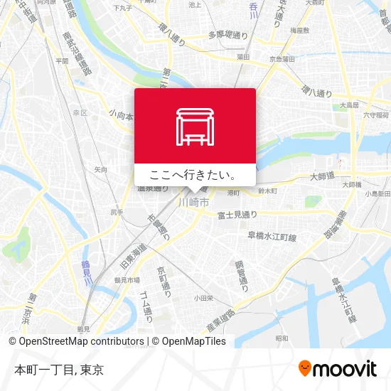 本町一丁目地図