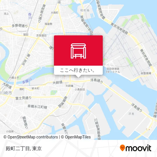 殿町二丁目地図