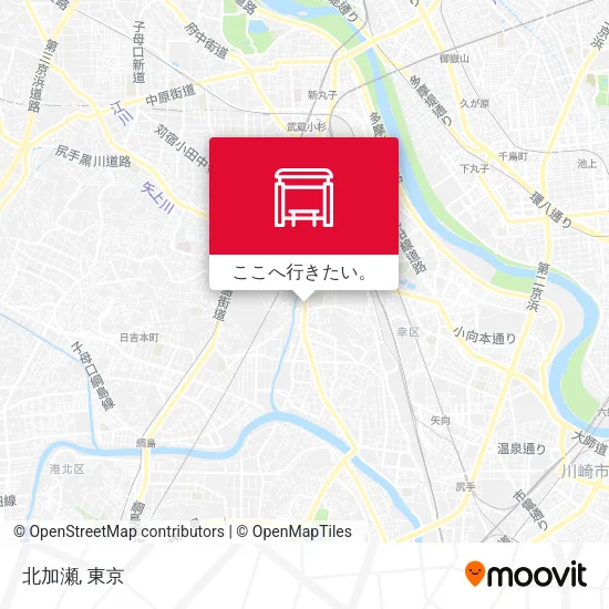 北加瀬地図