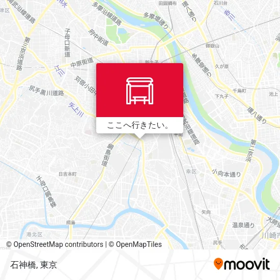 石神橋地図