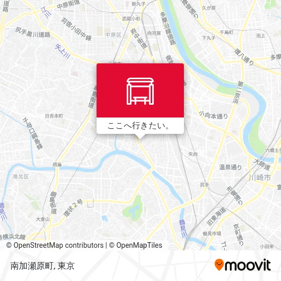 南加瀬原町地図