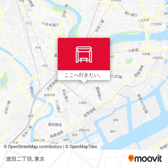 渡田二丁目地図