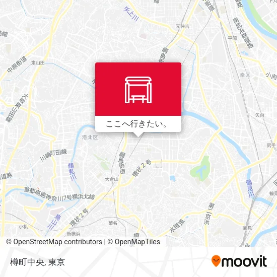 樽町中央地図
