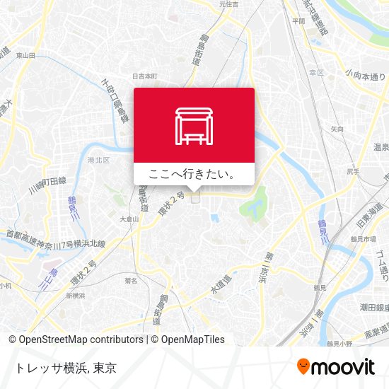トレッサ横浜地図