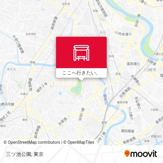 三ツ池公園地図