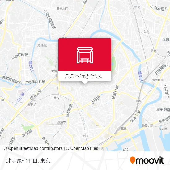 北寺尾七丁目地図