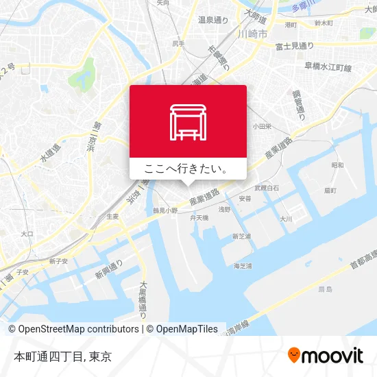 本町通四丁目地図
