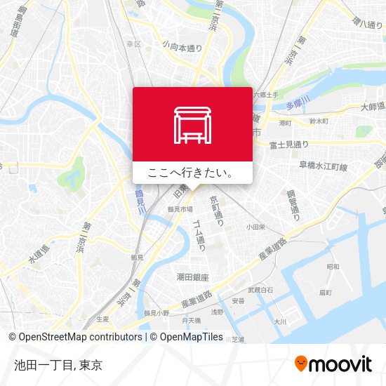 池田一丁目地図