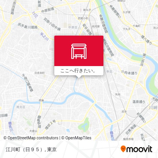 江川町（日９５）地図