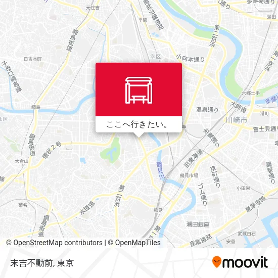 末吉不動前地図