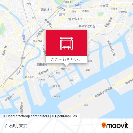 白石町地図