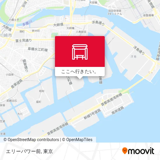 エリーパワー前地図