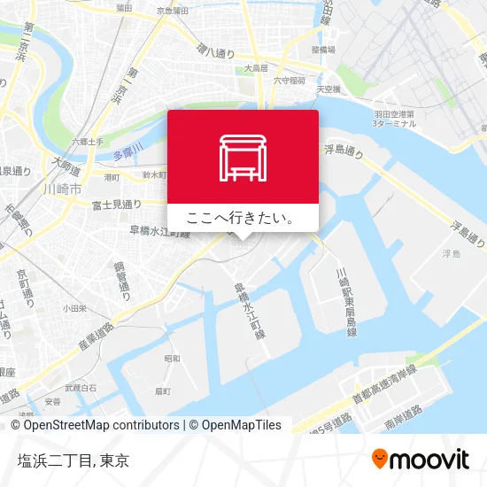 塩浜二丁目地図