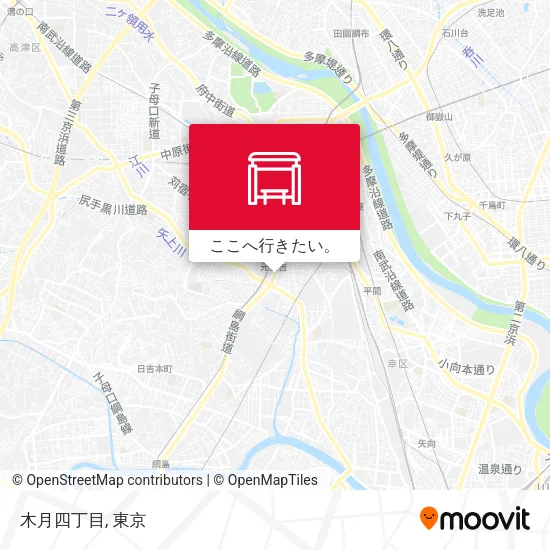 木月四丁目地図