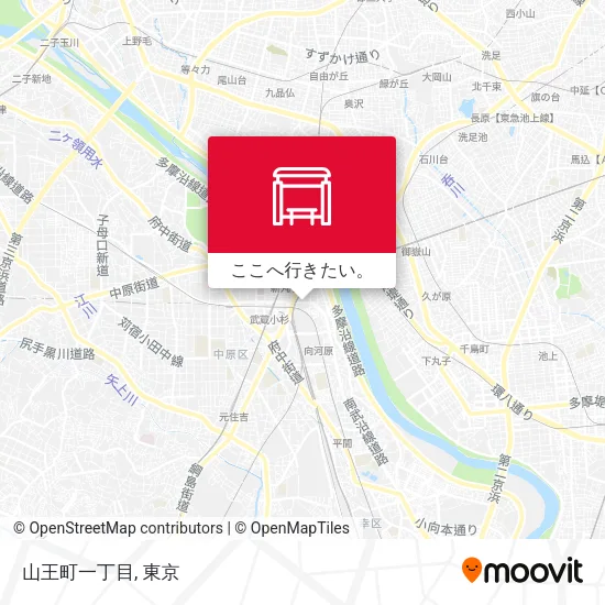 山王町一丁目地図
